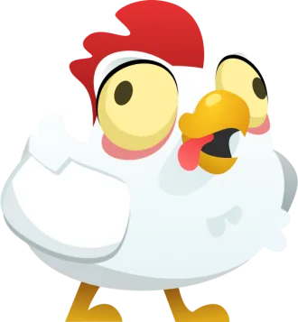 MurgiGame mascot on games hub page