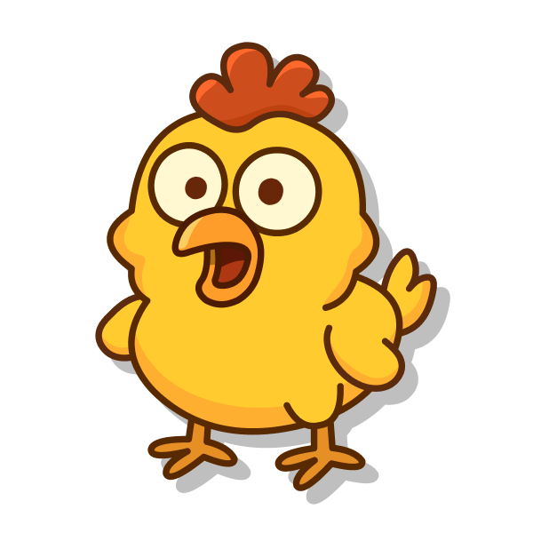 Chicken character from Chicken Banana game