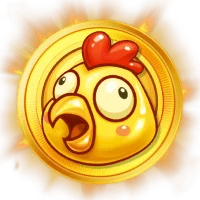 Strike coin symbol in Chicken Coin slot
