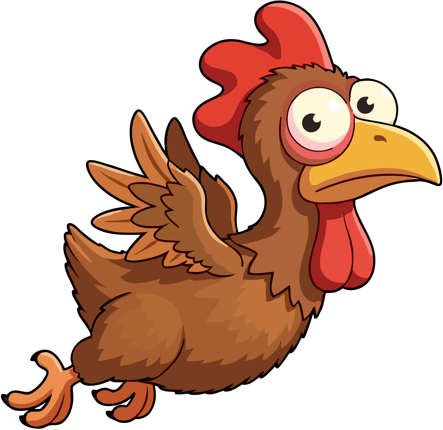 Chicken mascot from Chicken Shoot game